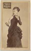 Free download Card 660, Miss Joice, from the Actors and Actresses series (N45, Type 2) for Virginia Brights Cigarettes free photo or picture to be edited with GIMP online image editor