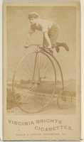 Free download Card 66, from the Girl Cyclists series (N49) for Virginia Brights Cigarettes free photo or picture to be edited with GIMP online image editor