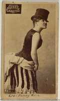 Free download Card 670, Fanny Rice, from the Actors and Actresses series (N45, Type 7) for Dixie Cigarettes free photo or picture to be edited with GIMP online image editor