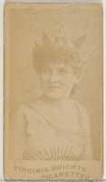 Free download Card 673, from the Actors and Actresses series (N45, Type 5) for Virginia Brights Cigarettes free photo or picture to be edited with GIMP online image editor