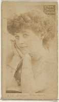 Free download Card 675, Daisy Murdoch, from the Actors and Actresses series (N45, Type 2) for Virginia Brights Cigarettes free photo or picture to be edited with GIMP online image editor
