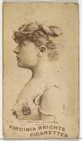 Free download Card 703, Madeline Lucalle, from the Actors and Actresses series (N45, Type 1) for Virginia Brights Cigarettes free photo or picture to be edited with GIMP online image editor