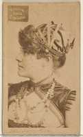 Free download Card 705, Fanny Rice, from the Actors and Actresses series (N45, Type 2) for Virginia Brights Cigarettes free photo or picture to be edited with GIMP online image editor