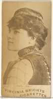 Free download Card 706, Kate Uart, from the Actors and Actresses series (N45, Type 1) for Virginia Brights Cigarettes free photo or picture to be edited with GIMP online image editor