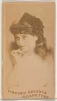 Free download Card 707, from the Actors and Actresses series (N45, Type 5) for Virginia Brights Cigarettes free photo or picture to be edited with GIMP online image editor
