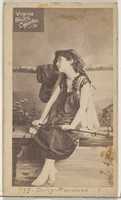 Free download Card 735, Daisy Murdoch, from the Actors and Actresses series (N45, Type 2) for Virginia Brights Cigarettes free photo or picture to be edited with GIMP online image editor