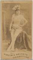 Free download Card 743, from the Actors and Actresses series (N45, Type 5) for Virginia Brights Cigarettes free photo or picture to be edited with GIMP online image editor