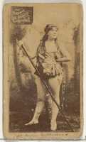 Free download Card 760, Annie Sutherland, from the Actors and Actresses series (N45, Type 2) for Virginia Brights Cigarettes free photo or picture to be edited with GIMP online image editor