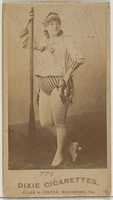 Free download Card 774, from the Actors and Actresses series (N45, Type 7) for Dixie Cigarettes free photo or picture to be edited with GIMP online image editor