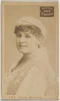Free download Card 793, Irene Verona, from the Actors and Actresses series (N45, Type 2) for Virginia Brights Cigarettes free photo or picture to be edited with GIMP online image editor
