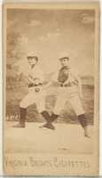 Free download Card 7, from the Girl Baseball Players series (N48, Type 1) for Virginia Brights Cigarettes free photo or picture to be edited with GIMP online image editor