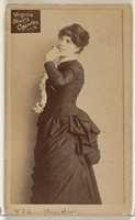 Free download Card 834, Miss Joice, from the Actors and Actresses series (N45, Type 2) for Virginia Brights Cigarettes free photo or picture to be edited with GIMP online image editor