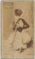 Free download Card 865, Minnie Maddern, from the Actors and Actresses series (N45, Type 7) for Dixie Cigarettes free photo or picture to be edited with GIMP online image editor