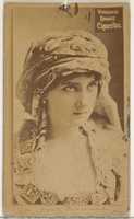 Free download Card 915, Maude Branscombe, from the Actors and Actresses series (N45, Type 2) for Virginia Brights Cigarettes free photo or picture to be edited with GIMP online image editor