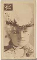 Free download Card 921, Lily Post, from the Actors and Actresses series (N45, Type 2) for Virginia Brights Cigarettes free photo or picture to be edited with GIMP online image editor