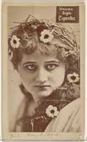 Free download Card 928, Mary Anderson, from the Actors and Actresses series (N45, Type 2) for Virginia Brights Cigarettes free photo or picture to be edited with GIMP online image editor