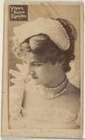 Free download Card 934, Mary Anderson, from the Actors and Actresses series (N45, Type 2) for Virginia Brights Cigarettes free photo or picture to be edited with GIMP online image editor