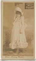 Free download Card 952, Fanny Rice, from the Actors and Actresses series (N45, Type 2) for Virginia Brights Cigarettes free photo or picture to be edited with GIMP online image editor