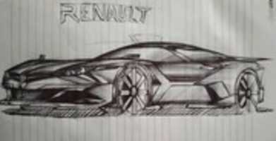 Scarica gratis la foto o l'immagine gratuita di Car design sketch da modificare con l'editor di immagini online GIMP