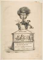 Free download Caricature of Berlioz, from La Caricature Provisoire, no. 1 free photo or picture to be edited with GIMP online image editor