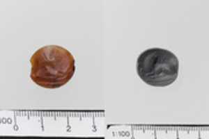 Free download Carnelian lentoid seal free photo or picture to be edited with GIMP online image editor