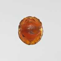 Free download Carnelian scarab: Harpocrates with cornucopia free photo or picture to be edited with GIMP online image editor