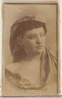 Free download Carrie Andrews, from the Actors and Actresses series (N45, Type 1) for Virginia Brights Cigarettes free photo or picture to be edited with GIMP online image editor