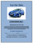 دانلود رایگان Car Sale Flyer Template DOC، XLS یا PPT رایگان برای ویرایش با LibreOffice آنلاین یا OpenOffice Desktop آنلاین