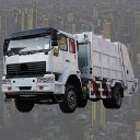 Cars for kids Garbage truck  screen for extension Chrome web store in OffiDocs Chromium