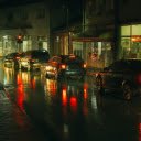 Cars on Side of the Road during Night Time  screen for extension Chrome web store in OffiDocs Chromium