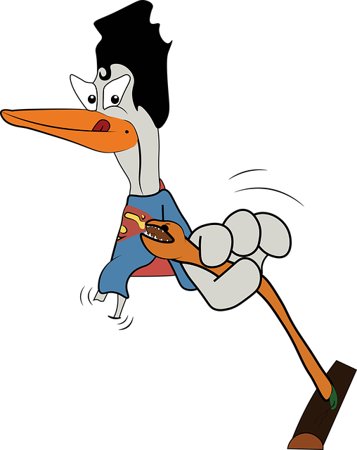 Free download Cartoon Duck Worm - Free vector graphic on Pixabay free illustration to be edited with GIMP free online image editor