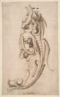 Free download Cartouche in the Form of a Horned Monsters Head in Near Profile View. free photo or picture to be edited with GIMP online image editor
