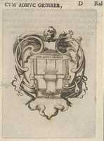Free download Cartouche with Loom, from Eight Emblems for the Funeral of Francesco de Medici free photo or picture to be edited with GIMP online image editor