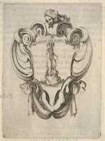 Free download Cartouche with Violin, from Eight Emblems for the Funeral of Francesco de Medici free photo or picture to be edited with GIMP online image editor
