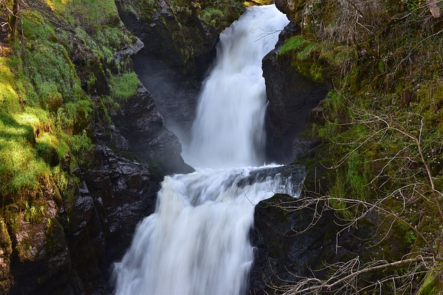 دانلود رایگان آبشار عکس منظره طبیعت آب برای ویرایش با ویرایشگر تصویر آنلاین رایگان GIMP