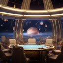 Casino Futuristic Galaxy Wallpaper  screen for extension Chrome web store in OffiDocs Chromium