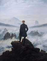 Free download Caspar David Friedrich Wanderer Above The Sea Of Fog free photo or picture to be edited with GIMP online image editor