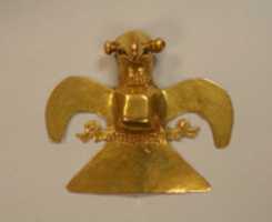 Free download Cast Gold Eagle Pendant free photo or picture to be edited with GIMP online image editor