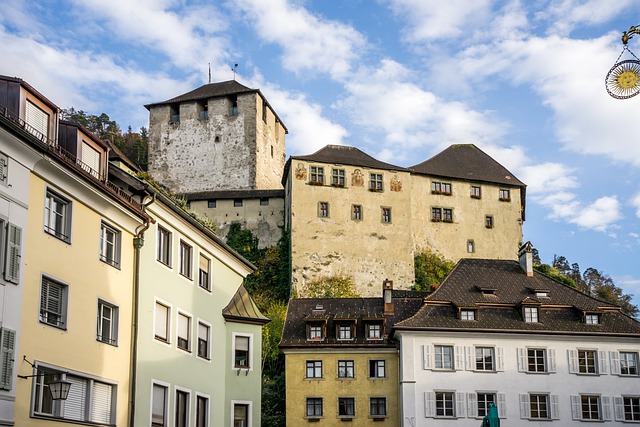 Scarica gratuitamente l'immagine gratuita del castello fortezza di feldkirch da modificare con l'editor di immagini online gratuito GIMP