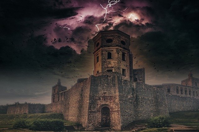 Free download castle palace tower fortress storm free picture to be edited with GIMP free online image editor