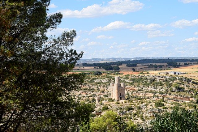 Tải xuống miễn phí hình ảnh lâu đài tàn tích castille la manche được chỉnh sửa bằng trình chỉnh sửa hình ảnh trực tuyến miễn phí GIMP