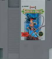 Free download Castlevania II: Simons Quest [NES-QU-USA] (Nintendo NES) - Cart Scans free photo or picture to be edited with GIMP online image editor