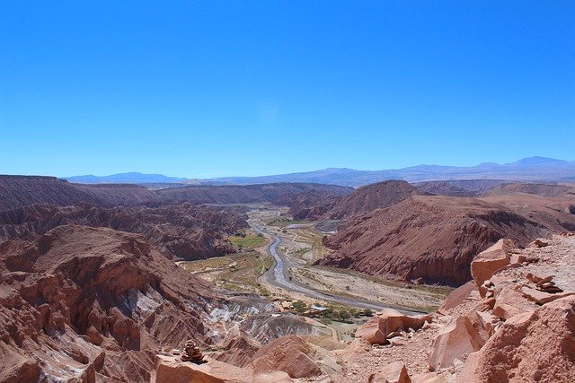 ดาวน์โหลดฟรี catarpe Valley atacama Desert รูปภาพฟรีที่จะแก้ไขด้วย GIMP โปรแกรมแก้ไขรูปภาพออนไลน์ฟรี