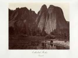 Free download Cathedral Rocks, Yosemite free photo or picture to be edited with GIMP online image editor