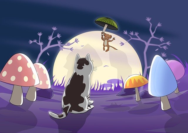 Free download Cat Kitty Mouse free illustration to be edited with GIMP online image editor