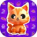 Cat Room Blast Casual  Puzzle  Match 3 Game  screen for extension Chrome web store in OffiDocs Chromium