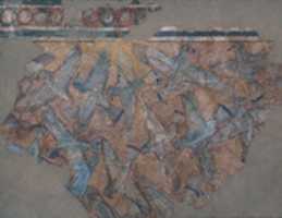 Free download Ceiling Fragment Depicting Birds from the Palace of Amenhotep III free photo or picture to be edited with GIMP online image editor