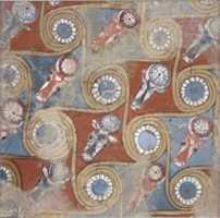 Free download Ceiling painting from the palace of Amenhotep III free photo or picture to be edited with GIMP online image editor