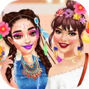 Celebrity BFFs Festival Fun Join your BFFs and shine at the festival!  screen for extension Chrome web store in OffiDocs Chromium