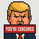 Censored by TRUMP 1.0  screen for extension Chrome web store in OffiDocs Chromium